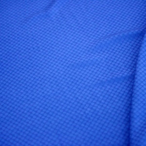 Ткань для занавесок Жаккард хлопковый цвет васильковый