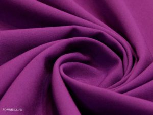 Для обивки дивана ткань Габардин цвет лиловый